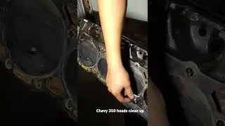 Cleaning Chevy 350 heads