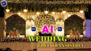 Trending AI Maigical Wedding Decoration Transition || Full Tutorial in Hindi Premiere Pro