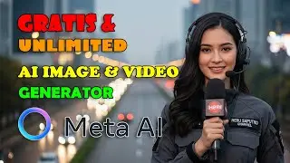 100% FREE and UNLIMITED! AI Image & Video Generator from Meta AI