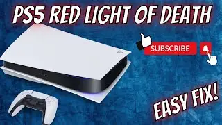 PS5 RED LIGHT OF DEATH || EASY FIX (September 2024)