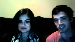 Ian Harding Says He Loves Lucy Hale TWICE - on Ustream