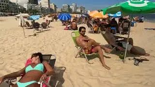 Leblon Beach Walk Rio de Janeiro Brazil