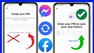 Как сбросить PIN-код чата со сквозным шифрованием в Messenger | Забыли PIN-код Messenger