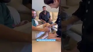 Wife did waxing strip prank on husband 