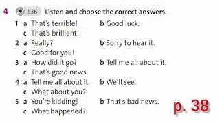 English Plus 8. Module 3. Ex 4 p. 38 SB.