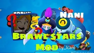 Voltei com os vídeos com apk favorito de vcs! Brawl stars Mod #7(link na descrição)