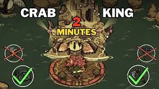 SALADMANDER ARE OP??? Crabking in 2 minutes as Wormwood - Don't Starve Together | DST