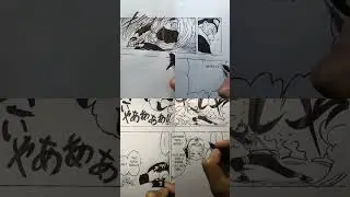 Drawing manga page | naruto 