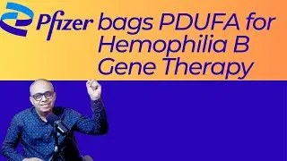 Pfizer gets PDUFA for Hemophilia B Gene Therapy.