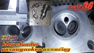 Tips Pasang noken as racing  di head standar