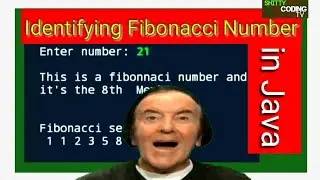 Identifying Fibonacci Number in Java