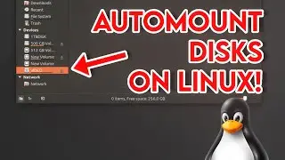 [EASY] HOW TO AUTO MOUNT DISKS AT STARTUP ON LINUX! (Works on every distro)