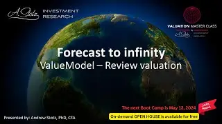 Forecast to infinity