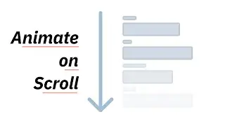 Make your website a bit more fun by adding some animations!
