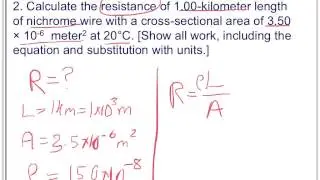 Regents Physics - Electrical Resistance