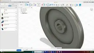 Mini train wheel