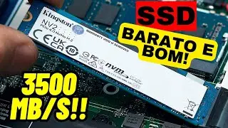 Review SSD M.2 Kingston NV2, NVMe - SNV2S - TESTE DE VELOCIDADE! 🎢