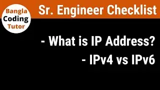 Understand the basic of IP Address, IPv4 and IPv6