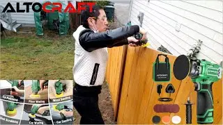 ALTOCRAFT 3 In 1 Cordless Rotary Tool | Polisher Waxer & Sander