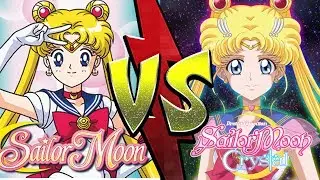 Sailor Moon VS Sailor Moon Crystal! | Nerdfiight