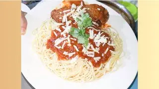 Receta#69. Salsa costilla de res la mejor. Espagueti en salsa de tomate a la costilla de res.