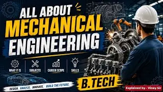 All about B.Tech in Mechanical Engineering