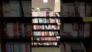 Manga Section at my Barnes & Noble