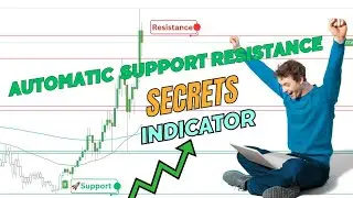 🔥Automatic Support & Resistance 🚀Secrets Indicator | Btc News /Market Update ✅