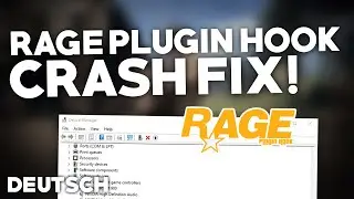 Rage Plugin Hook: CRASH/STÜRZT ab BEHEBEN! | Problemlösung | Crash fix Deutsch | 2024