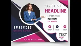 how to make brochure in illustrator | how to create flyer design in illustrator