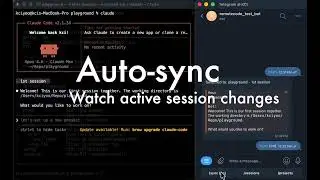 RemoteCode - Control Claude Code remotely through Telegram. Built specifically for Claude Code.