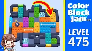 Color Block Jam Level 475 Solution Walkthrough
