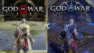 God Of War Ragnarock PC vs God Of War PC - Graphics and Details Comparison