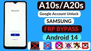 WITHOUT PC 2024:- Samsung 10s/A20s Frp Bypass Android 11 | Samsung Sm-A107F Google Account Bypass