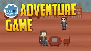 Adventure Game made in Godot Engine - Student quest (open source)