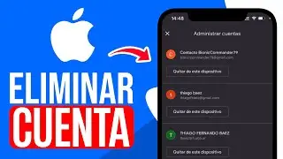 Como BORRAR una CUENTA de Google en iPhone (Guia Completa)