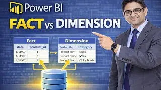 Fact vs Dimension Tables Explained | Power BI Data Modeling Beginner Guide
