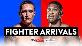 USYK VS JOSHUA! | LIVE FIGHTER ARRIVALS