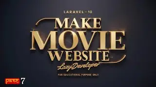 How to create movie website in hindi ? Category Backend Laravel 10 video #7