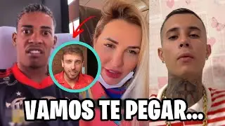 FUNKEIROS COBRAM LEO LINS APÓS FAZER PIADA DE MAL GOSTO COM MC KEVIN...