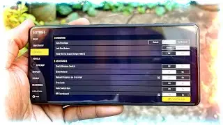Pro Custom HUD Setting 🔥 || Free fire headshot setting in tamil || One tap custom HUD ✅