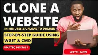 Clone a Website in Minutes: Step-by-Step Guide using Wget and CMD 2023