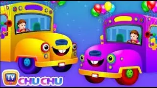Wheels on the Bus PART 2    Popular Nursery Rhymes and Songs for Children