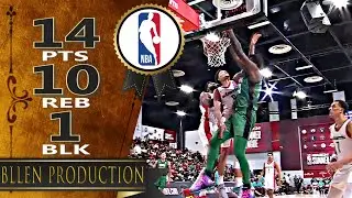 Udoka Azubuike - 14 Pts Highlights｜NBA Summer League｜Boston Celtics vs Washington Wizards｜2023.07.09