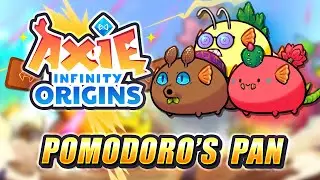 AXIE ORIGINS POMODORO PAN TEAM | POMODORO CONCEPT BUILD AXIE INFINITY ORIGINS SEASON 5 RARE ERA