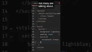 Svelte 5 - CSS Nesting #svelte #sveltejs #shorts