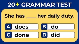Mixed English Grammar: Can You Score 25/25? 