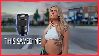 HOW THE SIGMA ART 35MM F/1.2 DG DN LENS SAVED MY PHOTOSHOOT!!!!