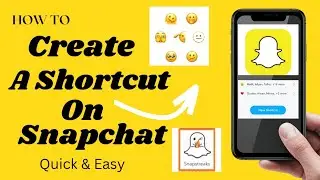 How To Create Shortcut On Snapchat | Latest (2023)