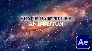 How to make Space Particles in after effect I Tutorial